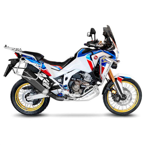 LeoVince LV-12 Black Edition HONDA CRF1100 (15302B) 2021-1