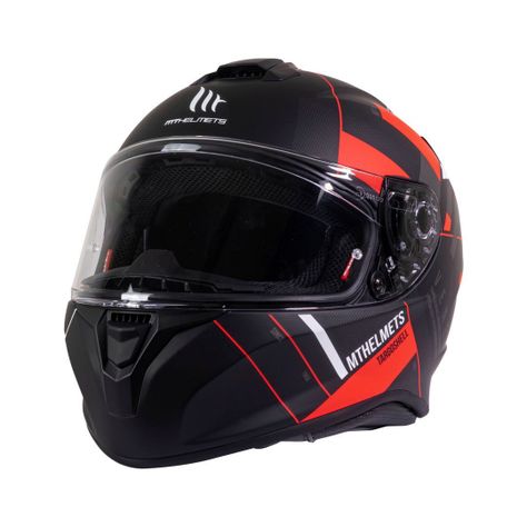 Casco MT Targo Veneris A4 Rojo Mate-1