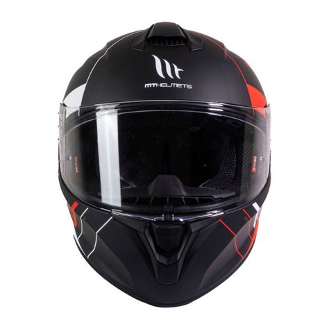 Casco MT Targo Veneris A4 Rojo Mate-3