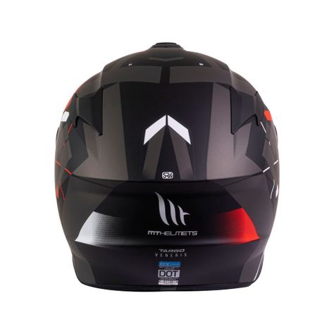 Casco MT Targo Veneris A4 Rojo Mate-4