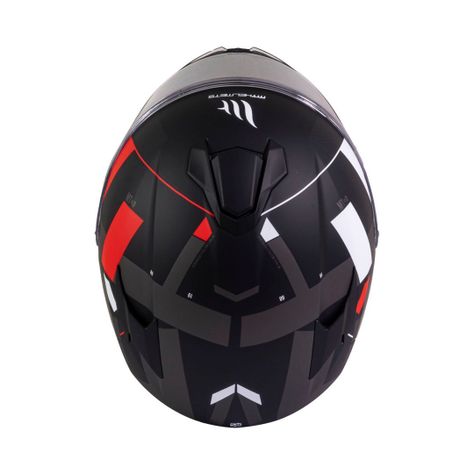 Casco MT Targo Veneris A4 Rojo Mate-5