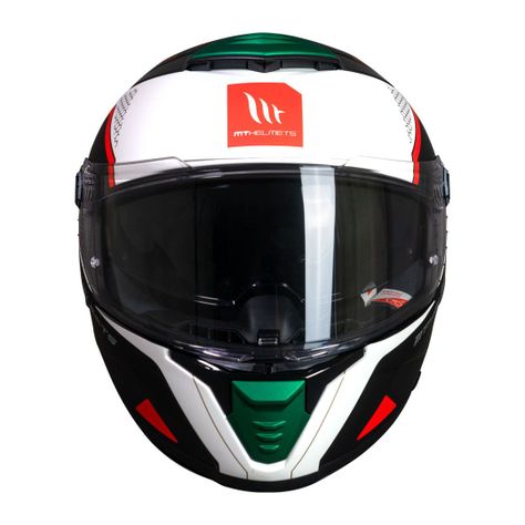 Casco Mt Helmets Thunder 4 Jerk Verde Perla Mate + Pinlock-3