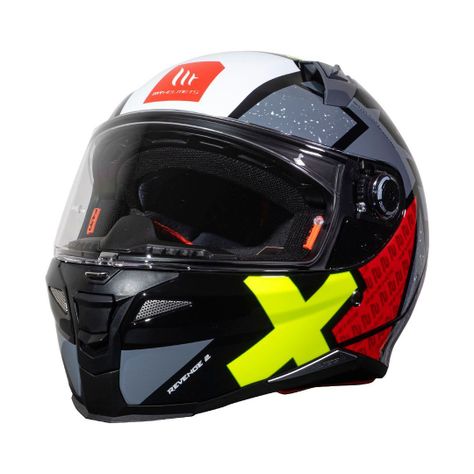 Casco MT Revenge 2 S Light C2 Perla Brillo-1