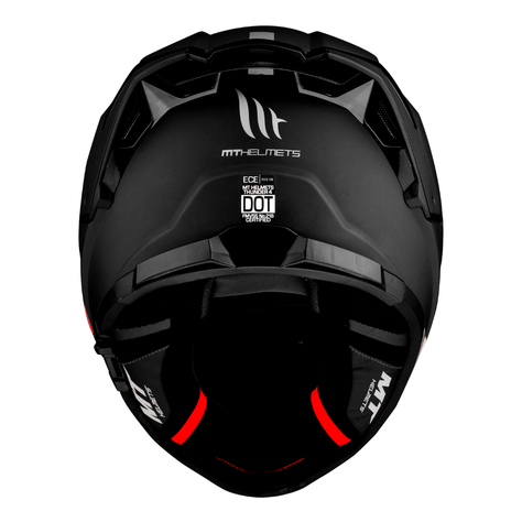 Casco Mt Helmets Thunder 4 Negro Mate + Pinlock Incluido-4
