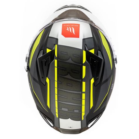Casco MT Braker SV Pursuit B3 Amarillo Fluor Mate-5