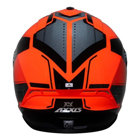 Casco De Moto Axxis Draken S C5 Sonar Rojo Brillo-4