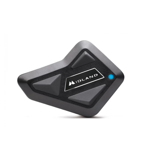 Intercomunicador Para Moto Midland Btr1 Advanced Single-0