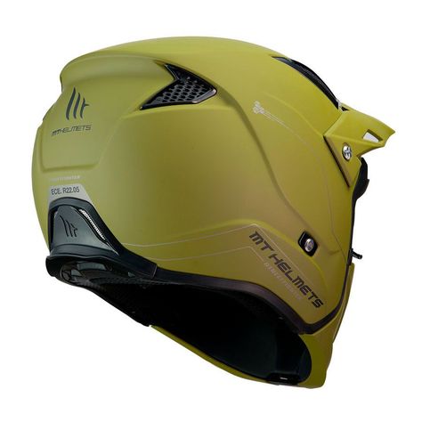 Casco De Moto Mt Helmets Streetfighter Sv Solid A6 Verde Mat-2