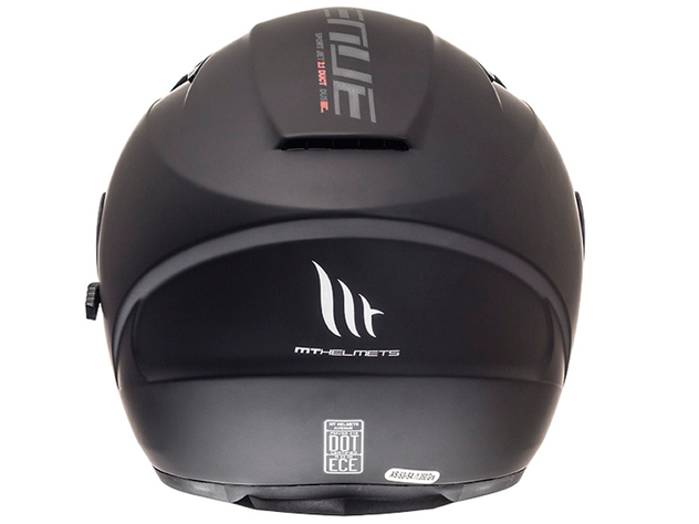 Casco De Moto Mt Helmets - Avenue Sv Solid - Negro Mate-1