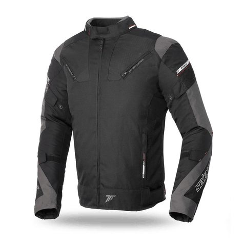 Chaqueta para Moto Seventy SD-JR69 Invierno Racing Hombre Negra/Rojo-0
