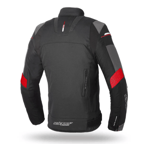 Chaqueta para Moto Seventy SD-JR69 Invierno Racing Hombre Negra/Rojo-1