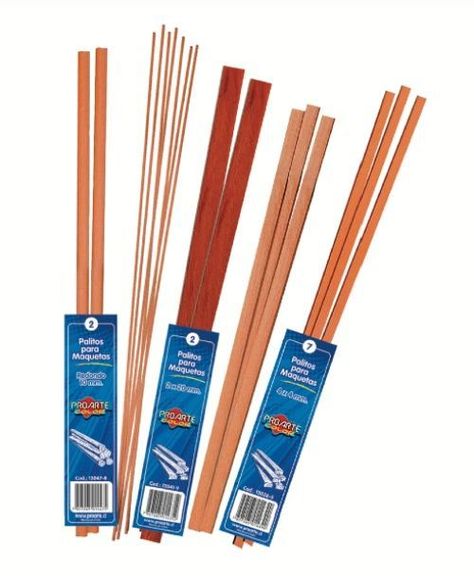 Palo Maqueta 2x2mm Rauli Bolsa (10palos) - 10bolsas-0