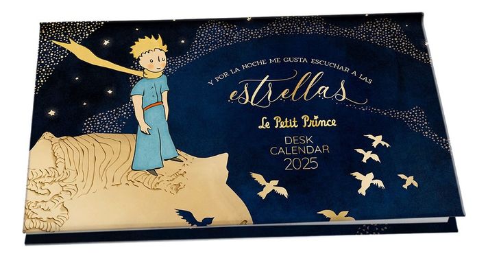 Calendario Agenda d Escritorio El Principito y su Amigo 2025-0