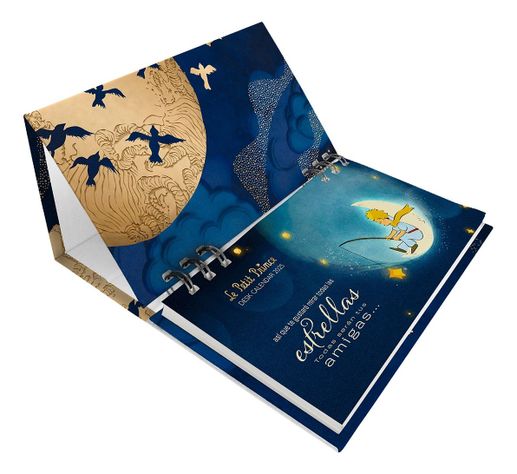 Calendario Agenda d Escritorio El Principito y su Amigo 2025-2