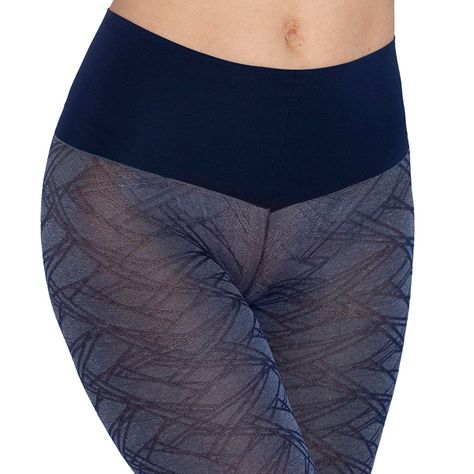 Panty Geo Cintura Invisible Azul Marino Lasst-3
