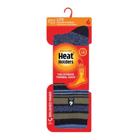 Caletin Lite Multi Stripe - Altun Azul Marino Heat Holders-1