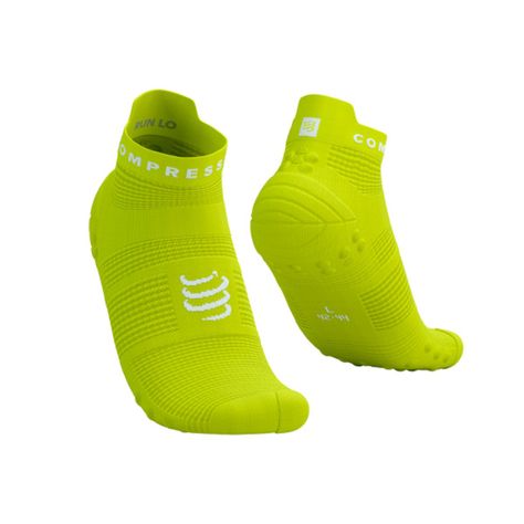 Calcetín Pro Racing v4.0 Run Low Yellow-0