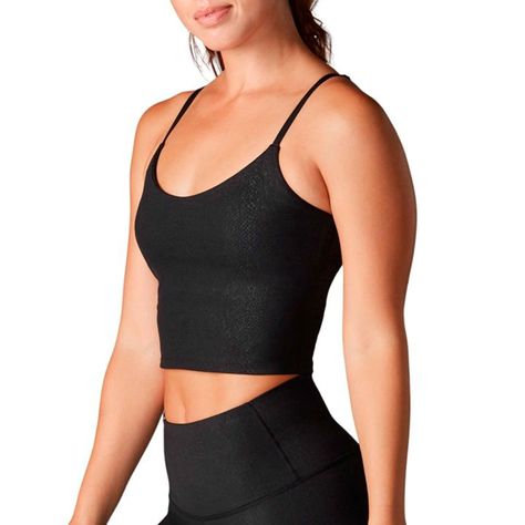 Cami Bra Python Negro-0
