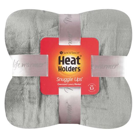 Manta Térmica Gris 2 Plz - Heat Holders-1