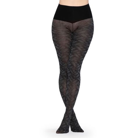 Panty Geo Cintura Invisible Negro Lasst-1