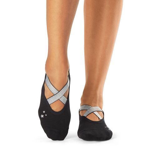 Calcetín Antideslizante Chloe Starry Negro Tavi-1