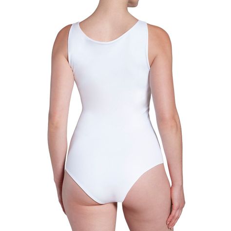 Body Sin Manga Escote Ojal Blanco-2