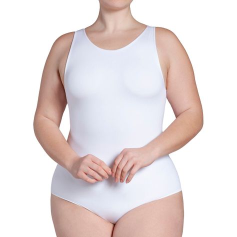 Body Sin Manga Escote Ojal Blanco-3