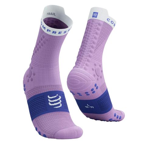 Calcetín Pro Racing v4.0 Trail Lila Compressport-0
