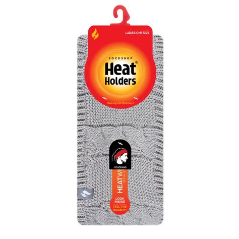 Headband Cintillo Heat Holders Gris-0