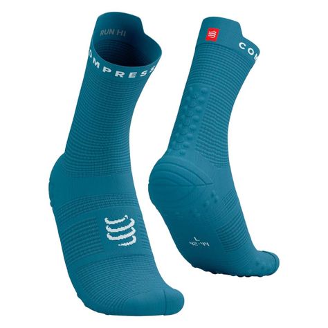 Calcetín Pro Racing v4.0 Run High Calipso Compressport-0