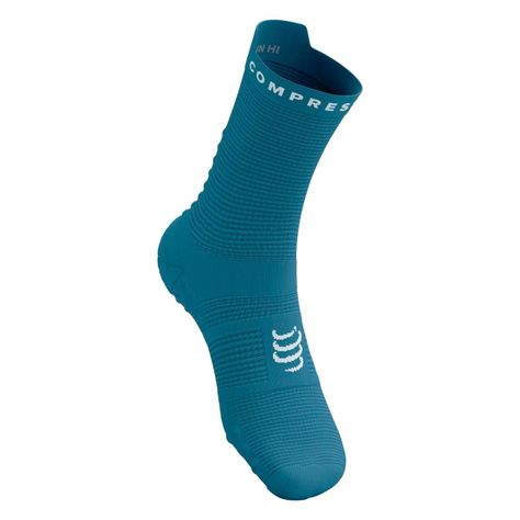 Calcetín Pro Racing v4.0 Run High Calipso Compressport-1