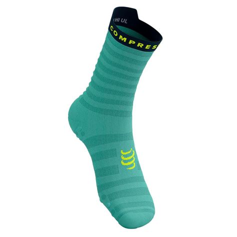 Calcetín Pro Racing v4.0 Ultralight Run High Calipso Compressport-1