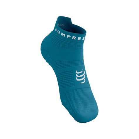 Calcetín Pro Racing v4.0 Run Low Celeste-1