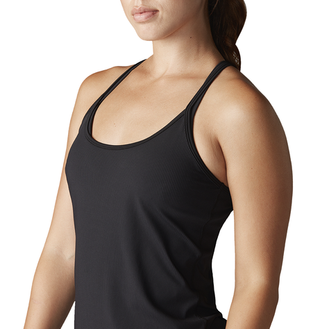 Ribbed Tank Negro-2