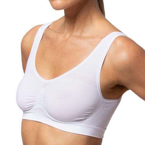 Brasssiere Sl Seamless Blanco Pompea-0