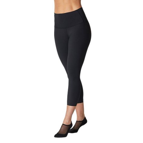 Calza High Waisted Negro Tavi Noir-0