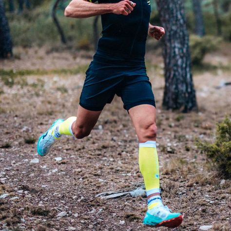 Calcetín Ultra Trail Low Amarillo-2