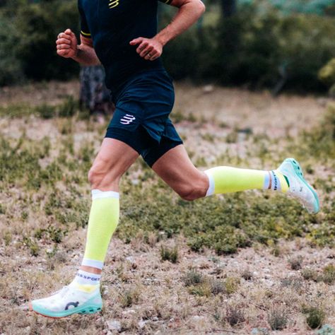Calcetín Ultra Trail Low Amarillo-3