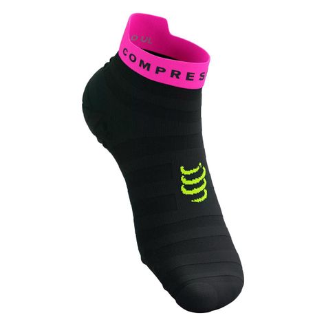 Calcetín Pro Racing v4.0 Ultralight Run Low Black Compressport-1