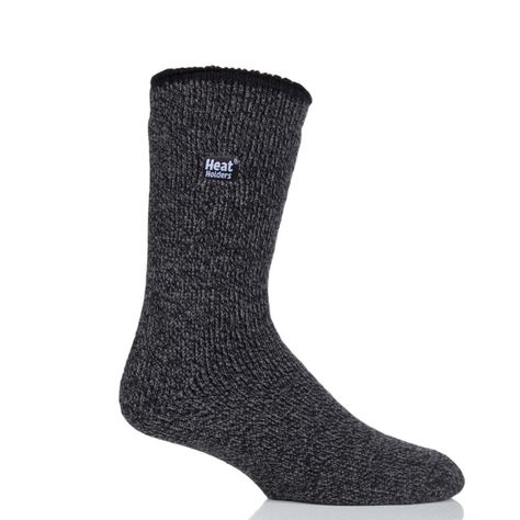 Calcetin Wool Hombre Heat Holders Negro-0
