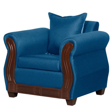 JUEGO DE LIVING ATENAS  311 AZUL LINO -5