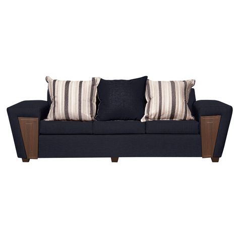 JUEGO DE LIVING 3-1-1 CRETA NEGRO LINO-2