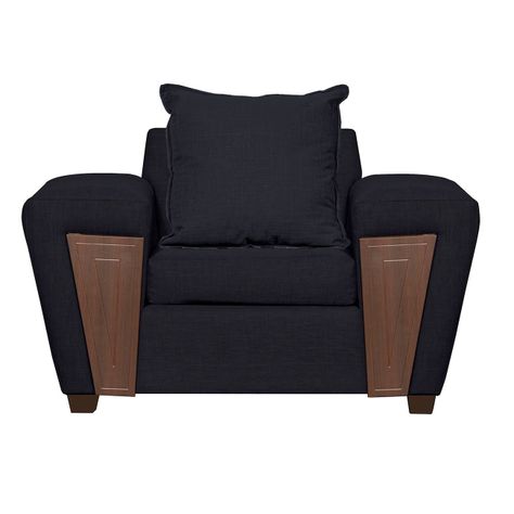 JUEGO DE LIVING 3-1-1 CRETA NEGRO LINO-4