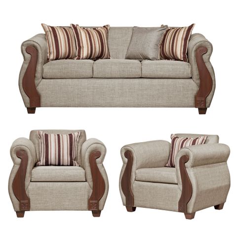 Juego de living 311 Begoña Beige-0
