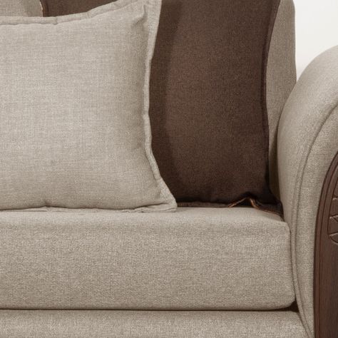 Sofá 2 Cuerpos Marsella Beige-4