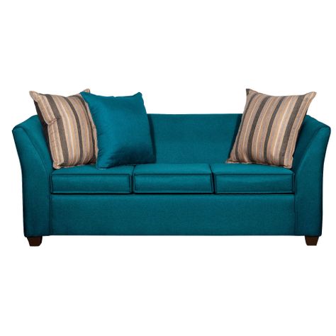 SOFA DIVEAN 3 CUERPOS TURQUESA LINO-1