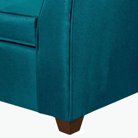 SOFA DIVEAN 3 CUERPOS TURQUESA LINO-4
