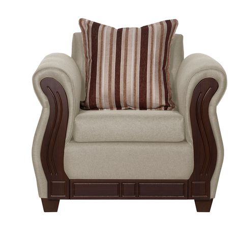 JUEGO DE LIVING ATENAS  311 BEIGE LINO -3