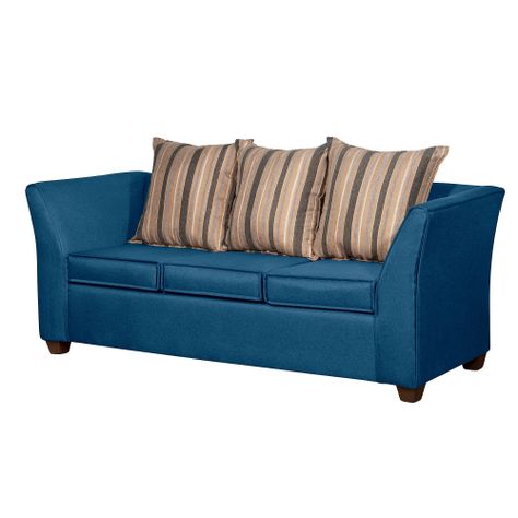 SOFA DIVEAN 3 CUERPOS AZUL LINO-3