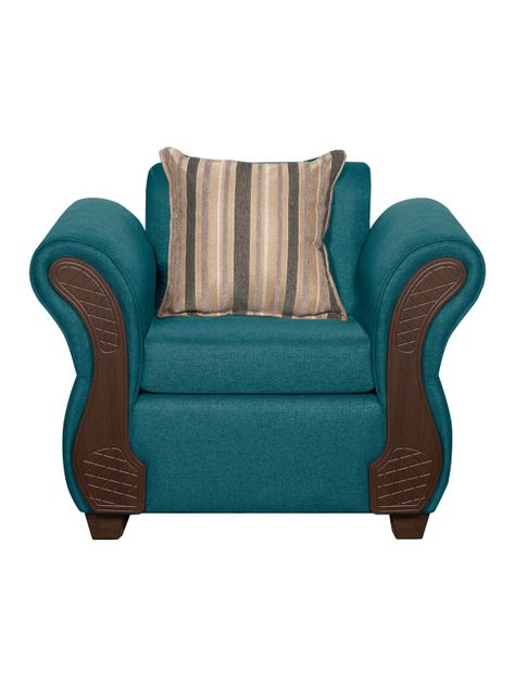 Juego de Living 3-1-1 Marsella Turquesa-4